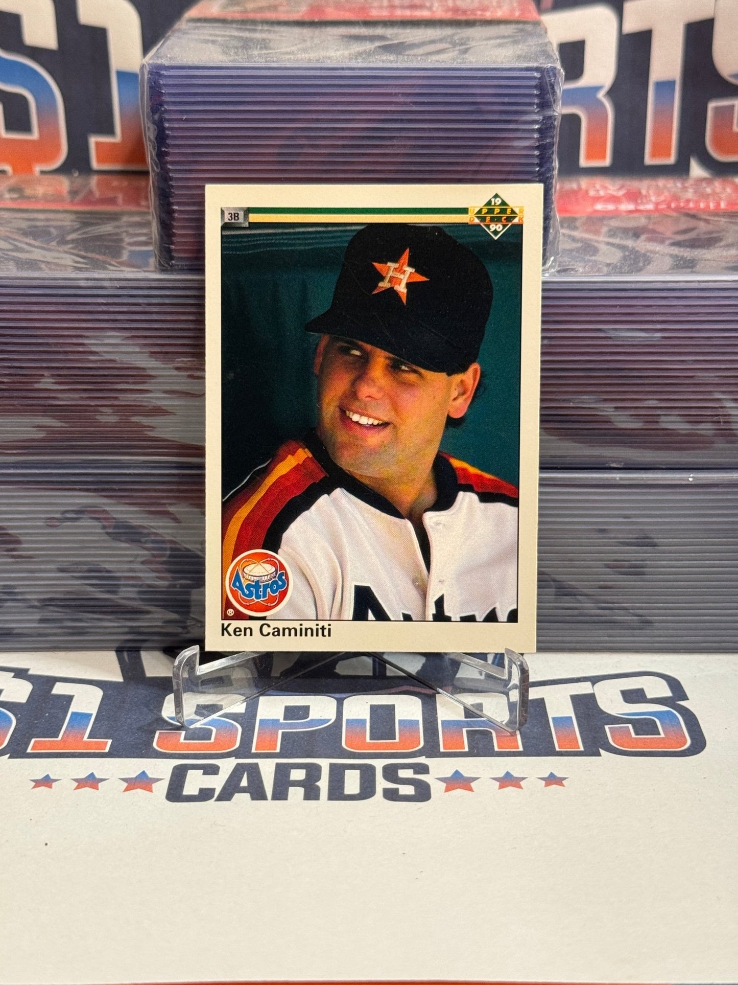 1990 Upper Deck Ken Caminiti #122