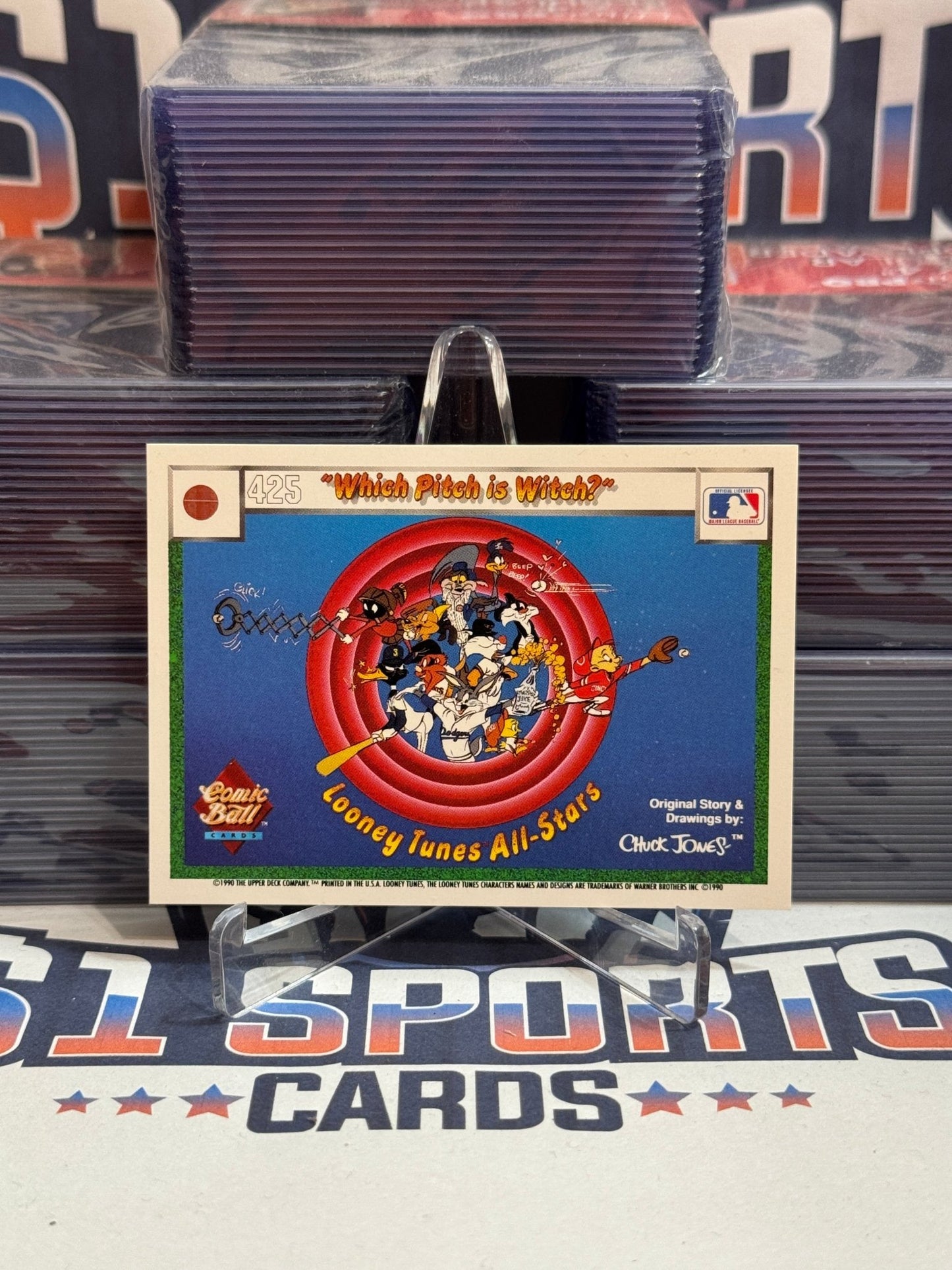 1990 Upper Deck Looney Tunes Comic Ball #425