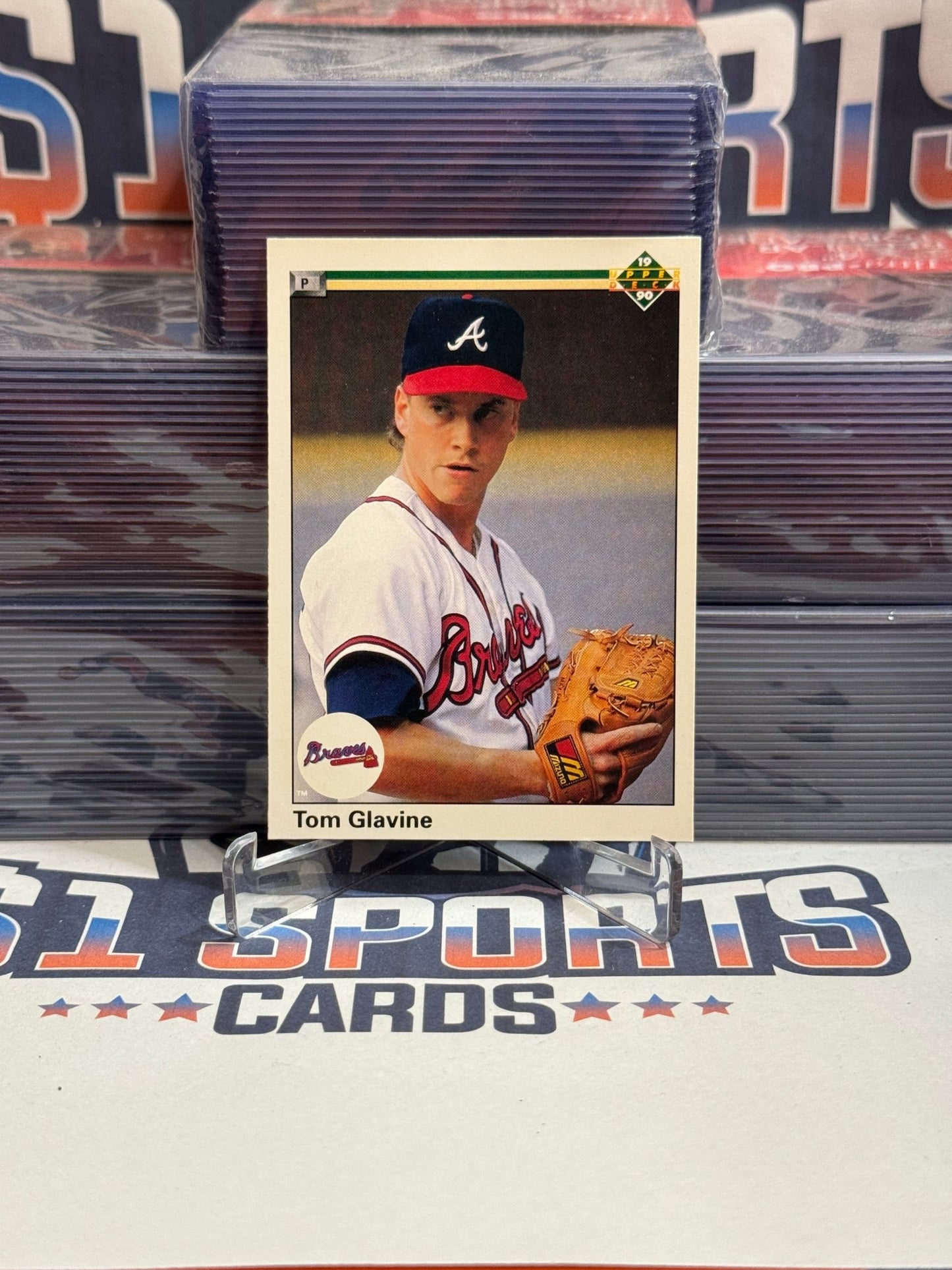 1990 Upper Deck Tom Glavine #571