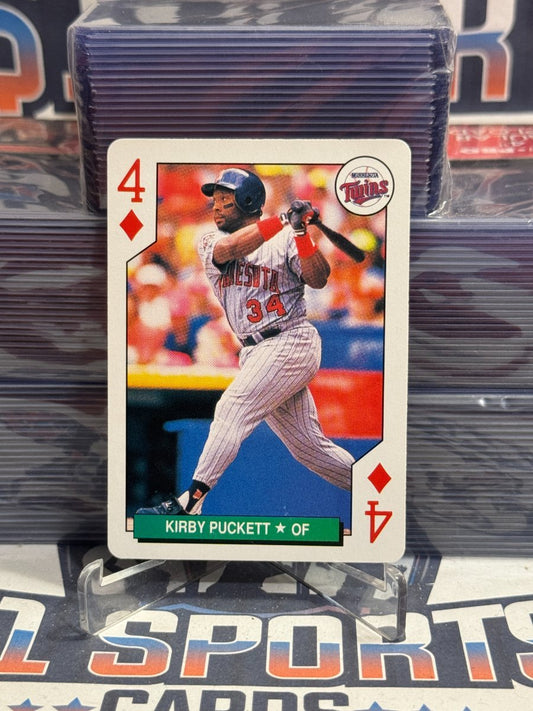 1990 US Playing Card (MLB All-Stars) Kirby Puckett #NNO