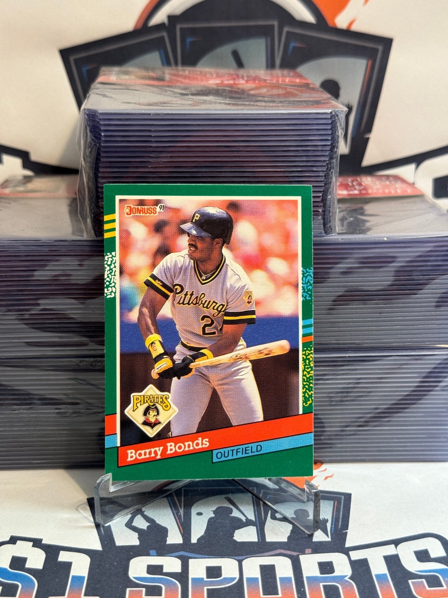 1991 Donruss Barry Bonds #495