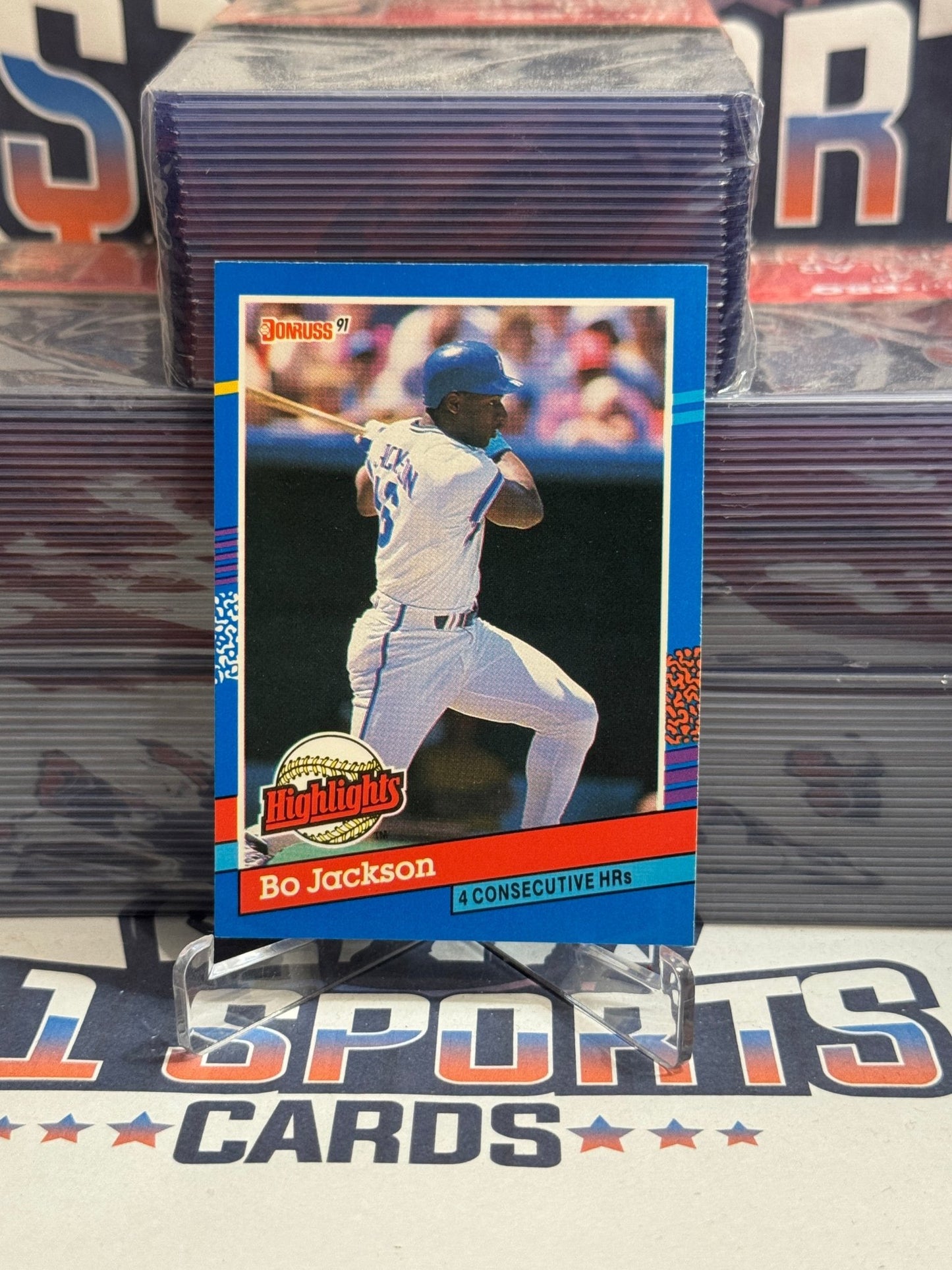 1991 Donruss (Highlights) Bo Jackson #BC - 10