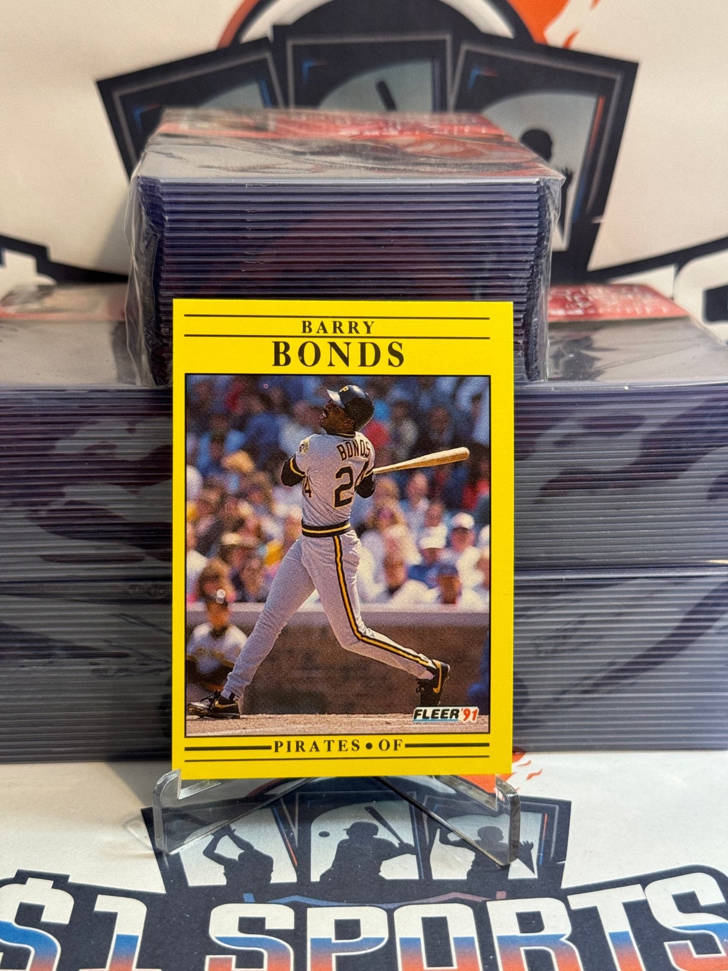 1991 Fleer Barry Bonds #33
