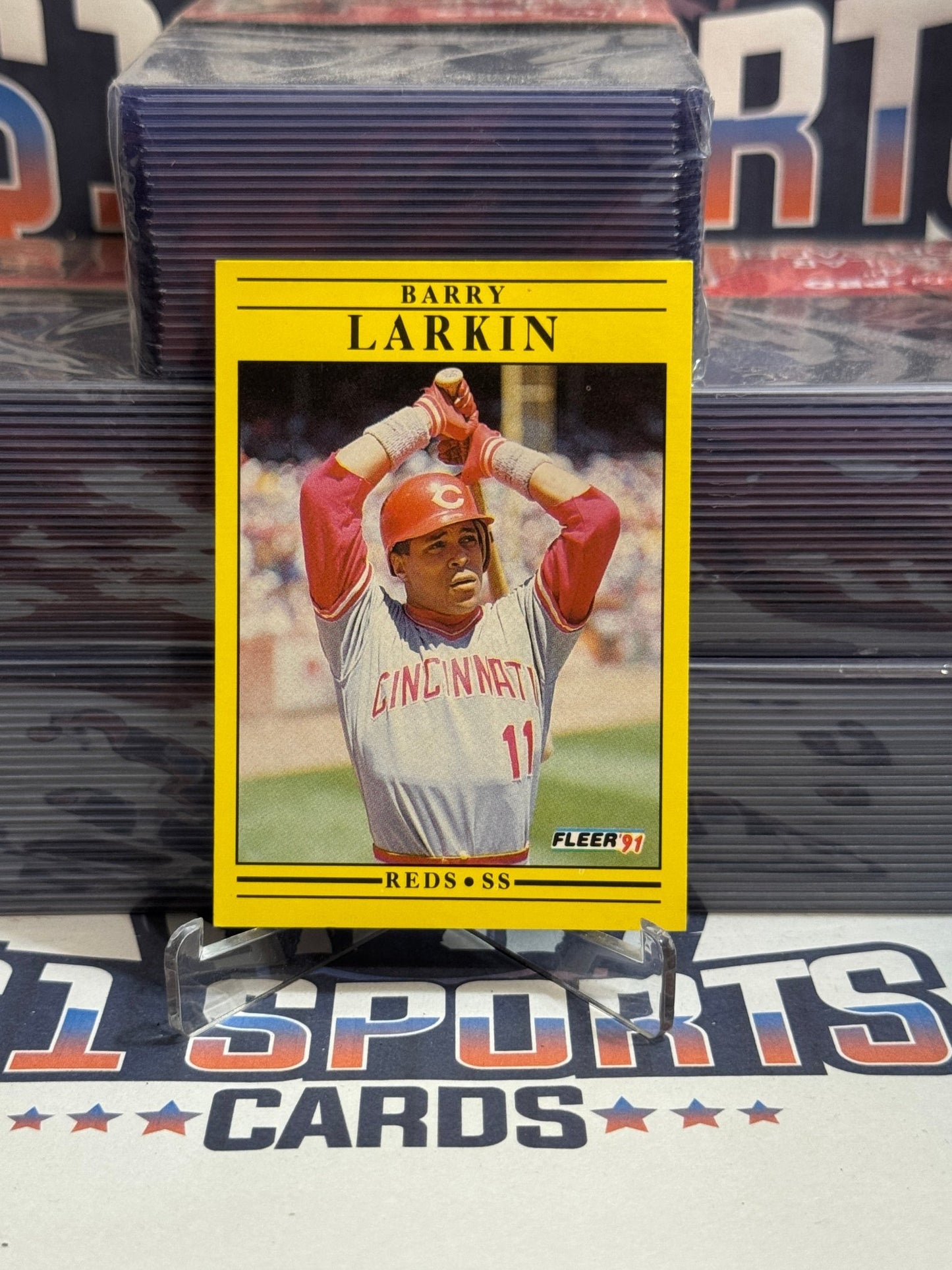 1991 Fleer Barry Larkin #68