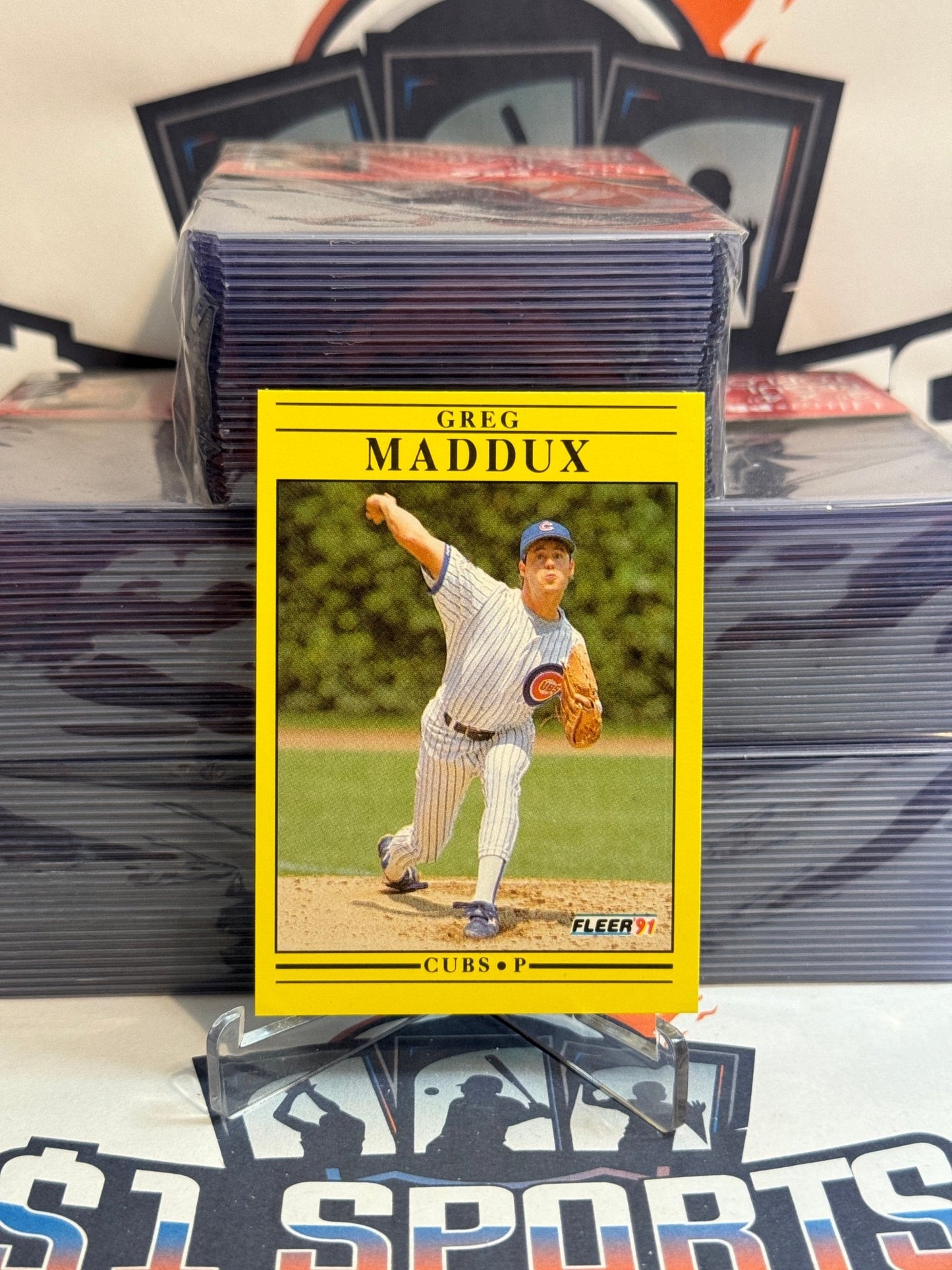 1991 Fleer Greg Maddux #426