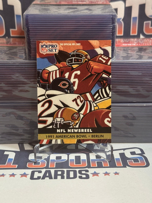 1991 Pro Set (American Bowl) 49ers vs. Bears #692