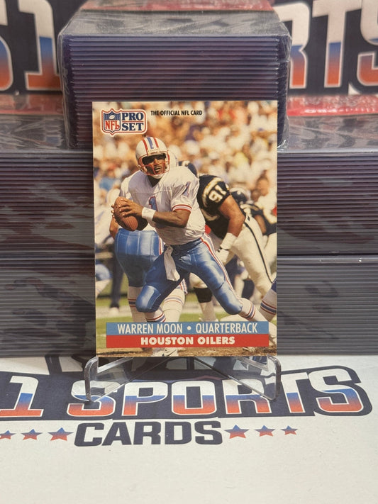 1991 Pro Set Warren Moon #167