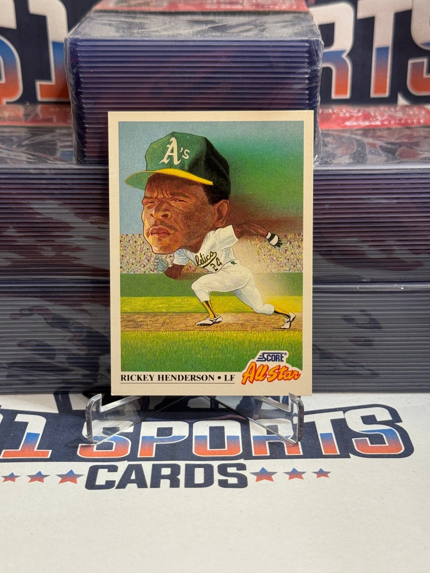 1991 Score (Dream Team) Rickey Henderson #397