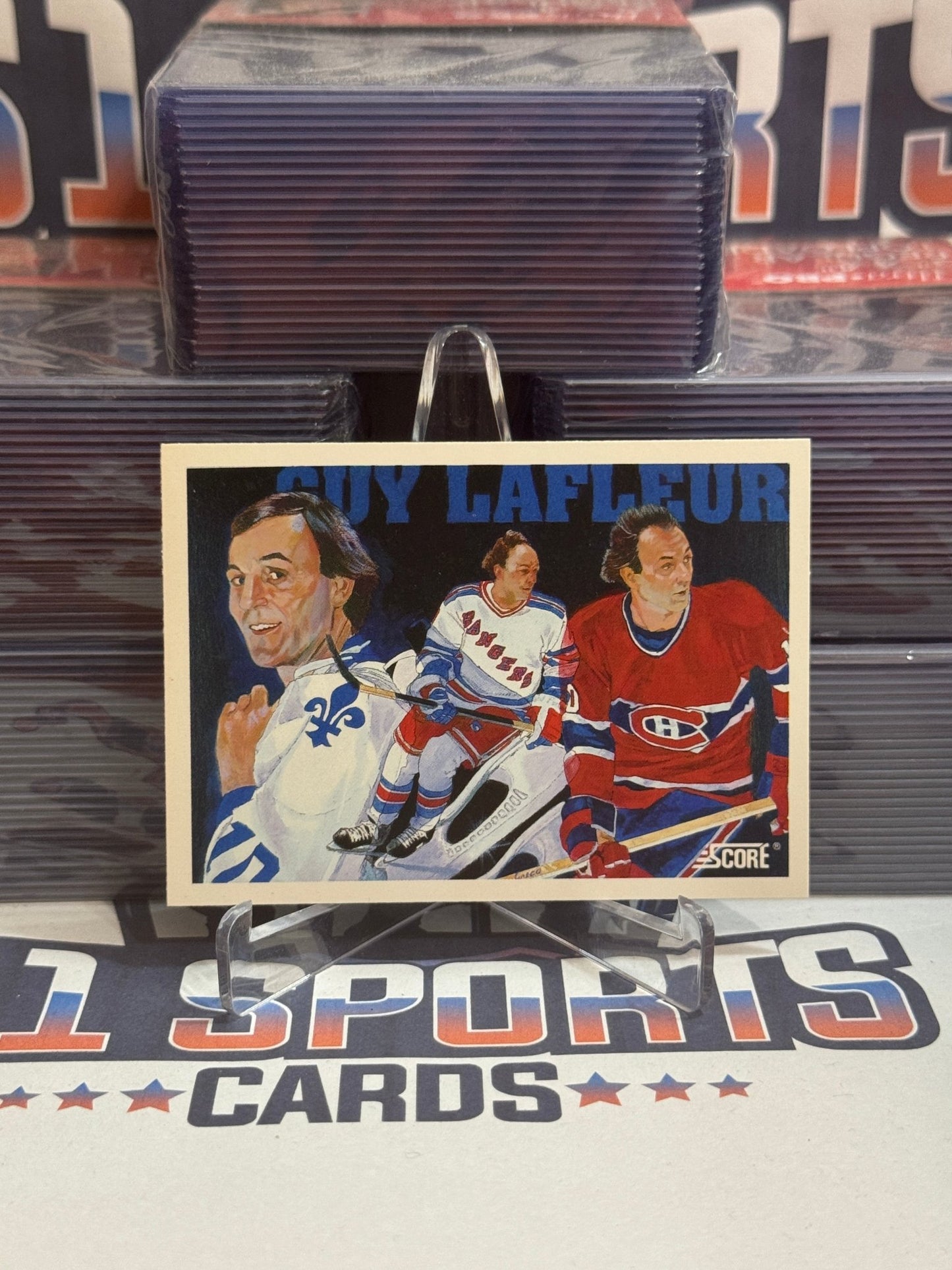 1991 Score Guy Lafleur #293