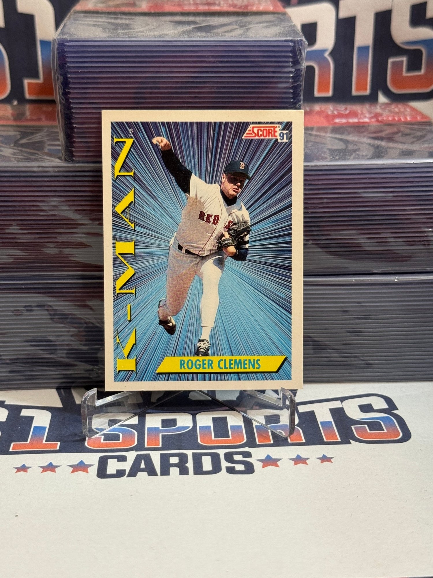 1991 Score (K - Man) Roger Clemens #684