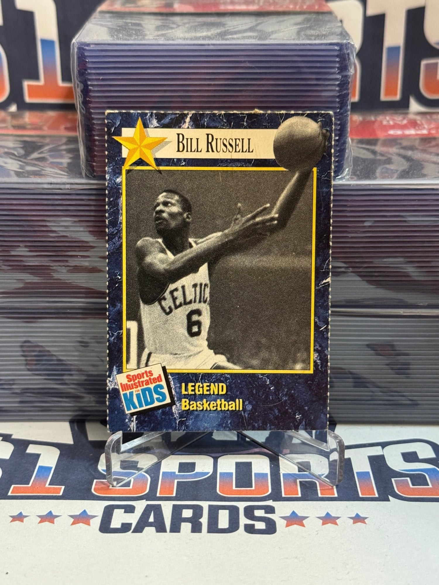 1991 SI Kids Bill Russell #323