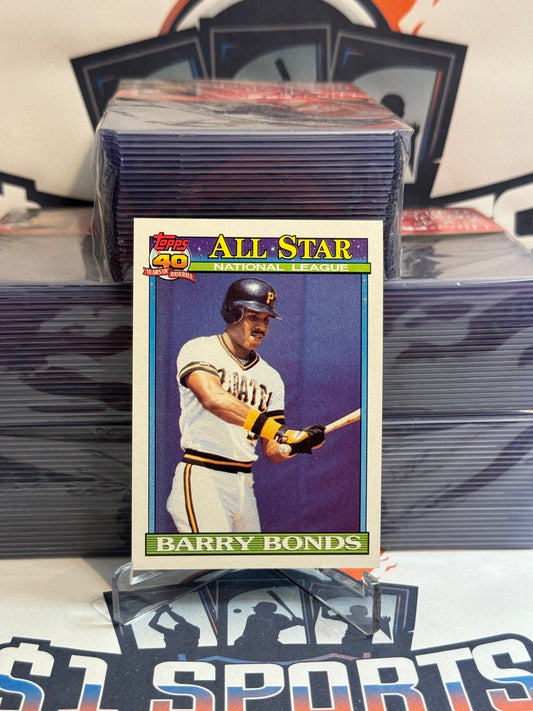 1991 Topps (All-Star) Barry Bonds #401