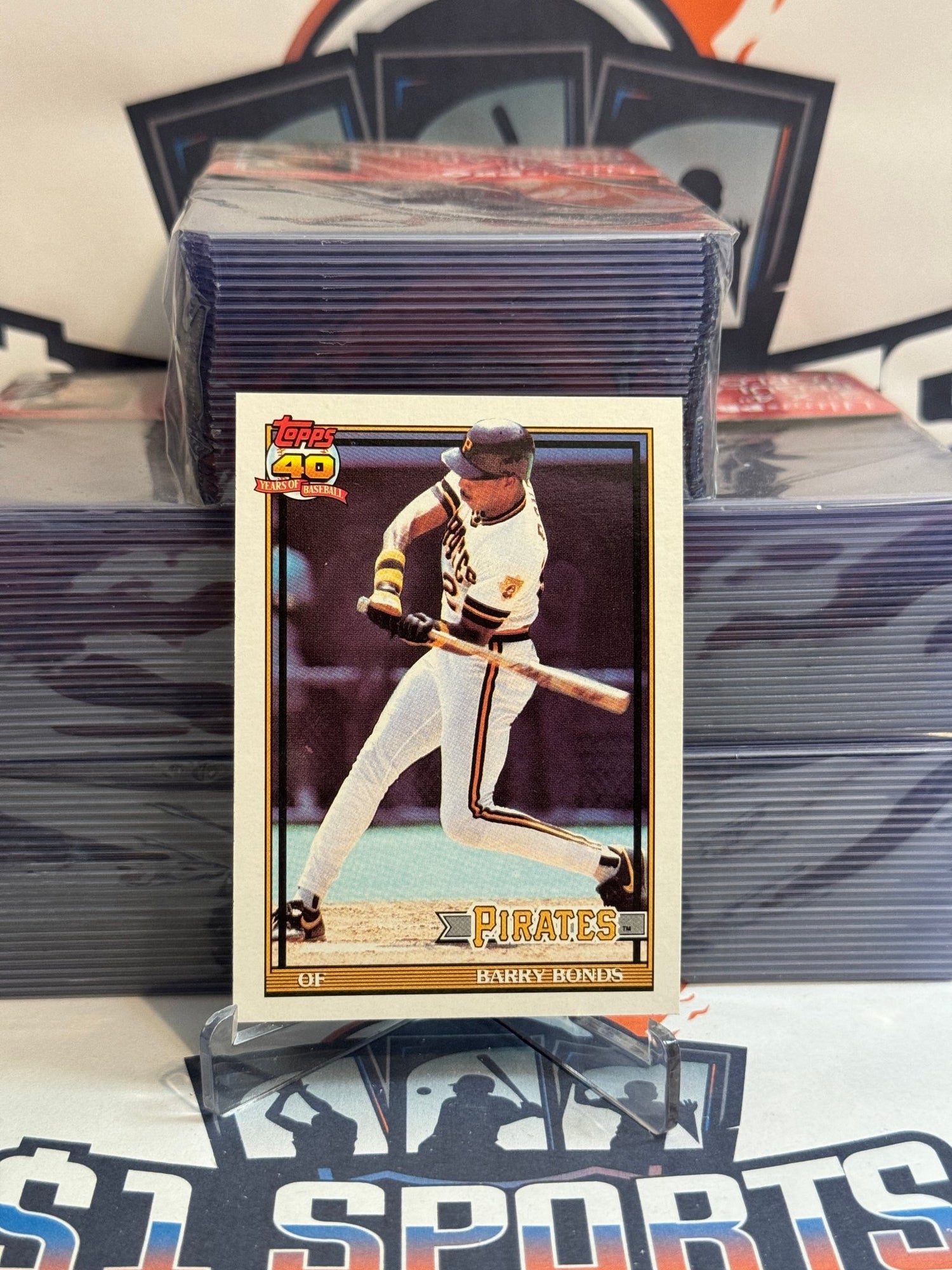 1991 Topps Barry Bonds #570