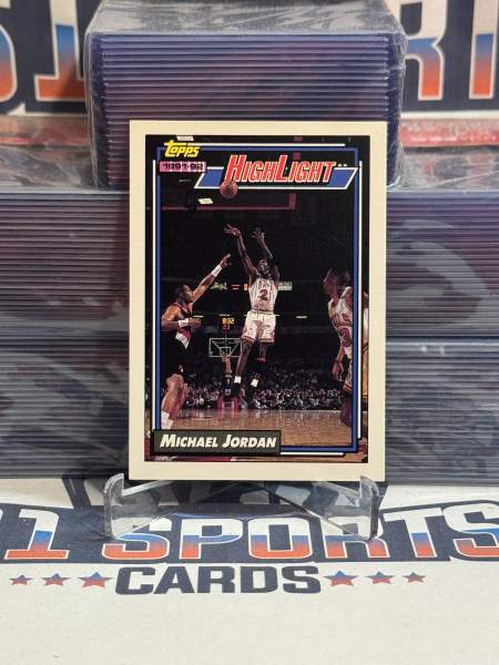 1991 Topps (Highlight) Michael Jordan 3