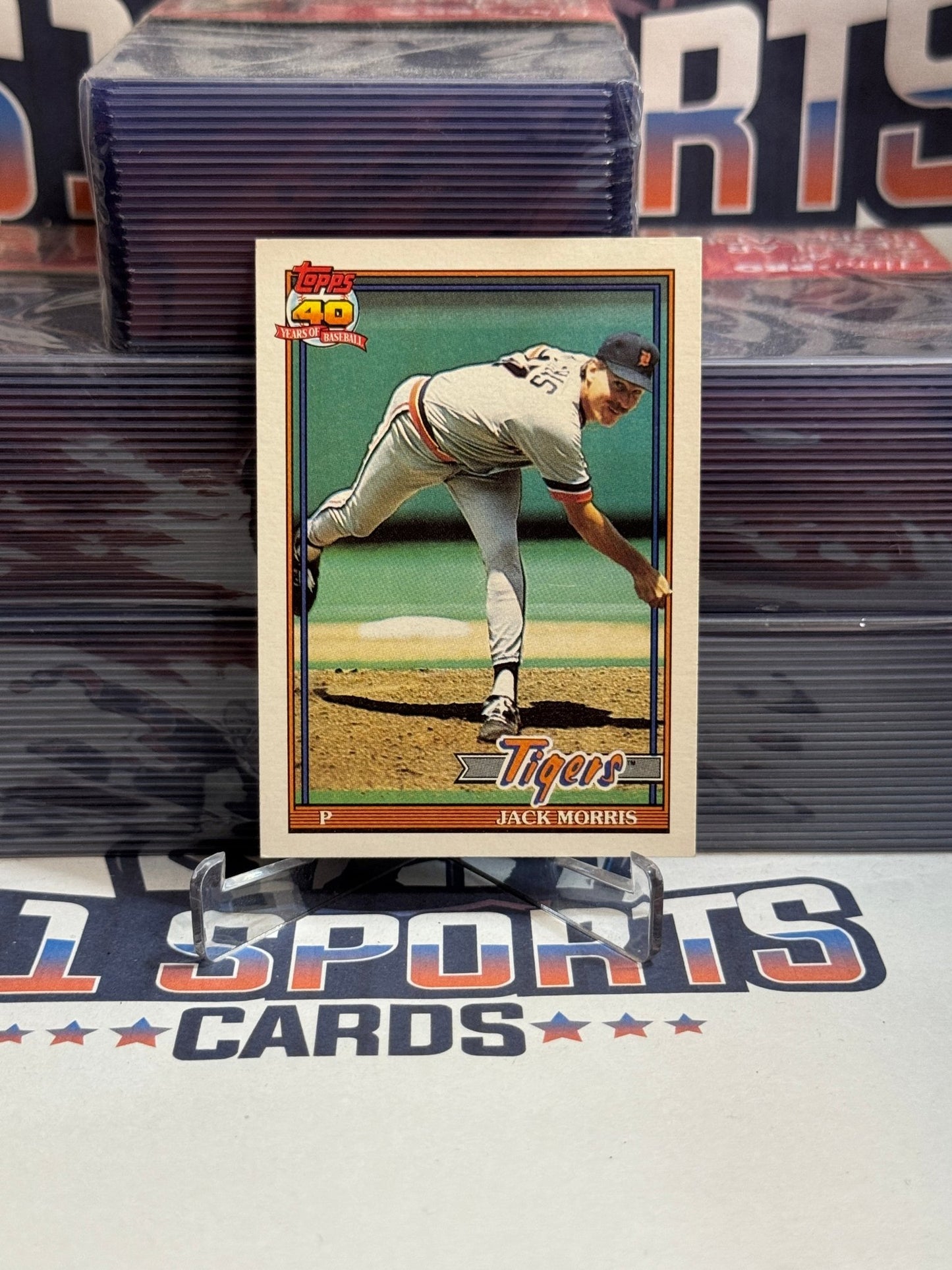 1991 Topps Jack Morris #75