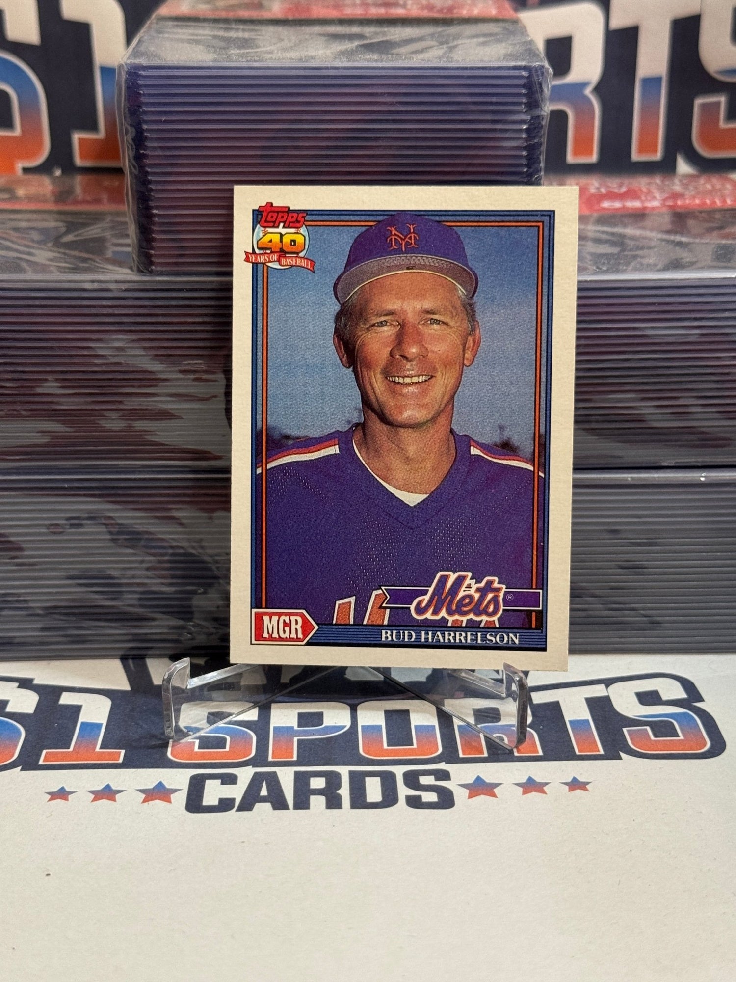 1991 Topps (Manager) Bud Harrelson #261