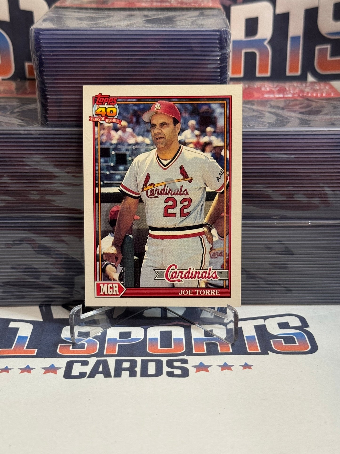 1991 Topps (Manager) Joe Torre #351