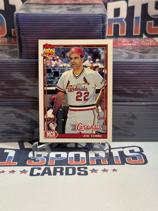 1991 Topps (Manager) Joe Torre #351