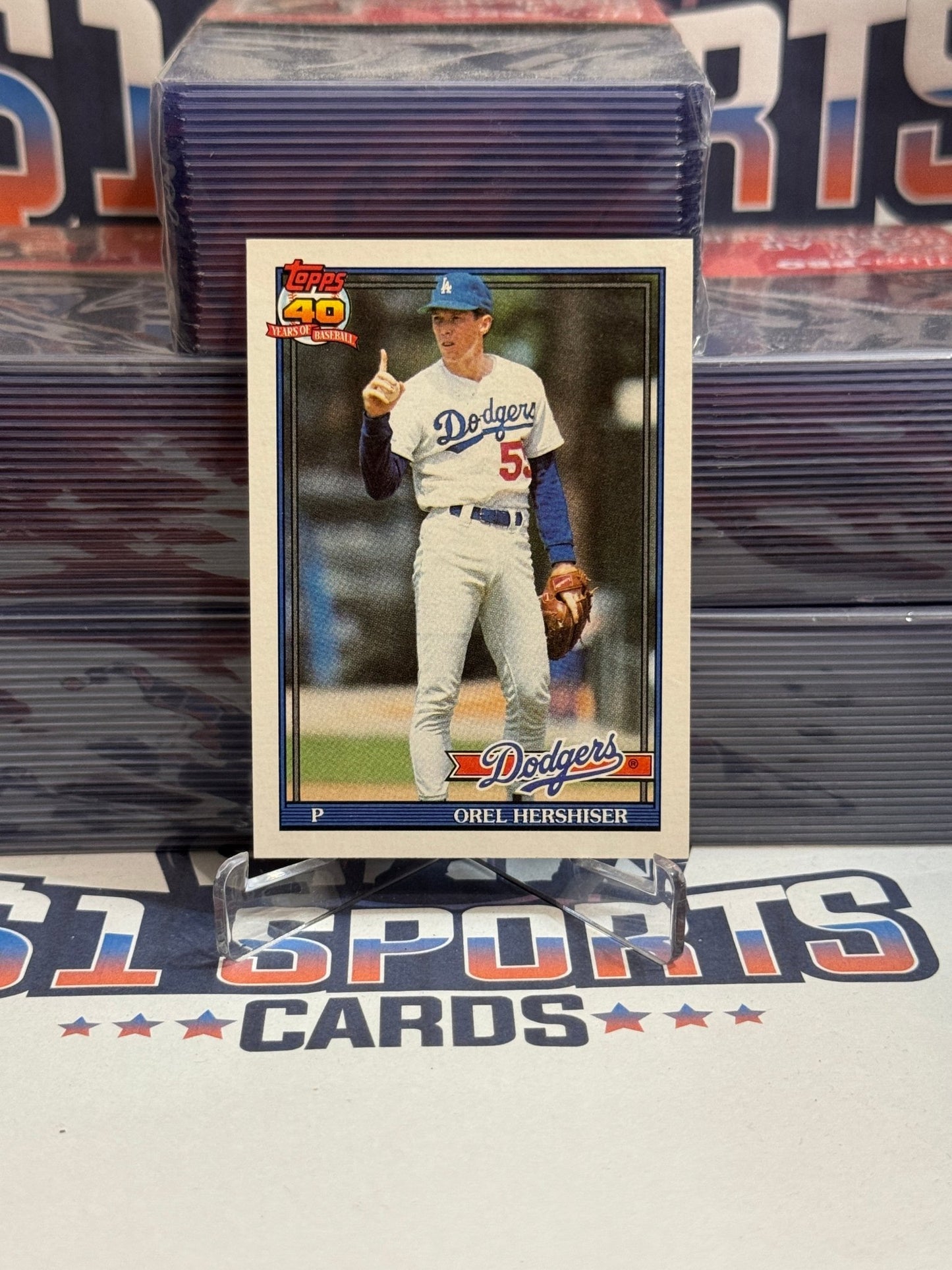 1991 Topps Orel Hershiser #690