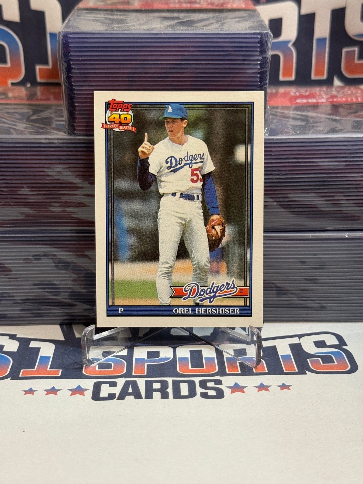 1991 Topps Orel Hershiser #690