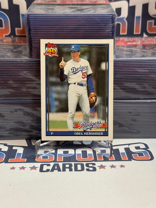 1991 Topps Orel Hershiser #690