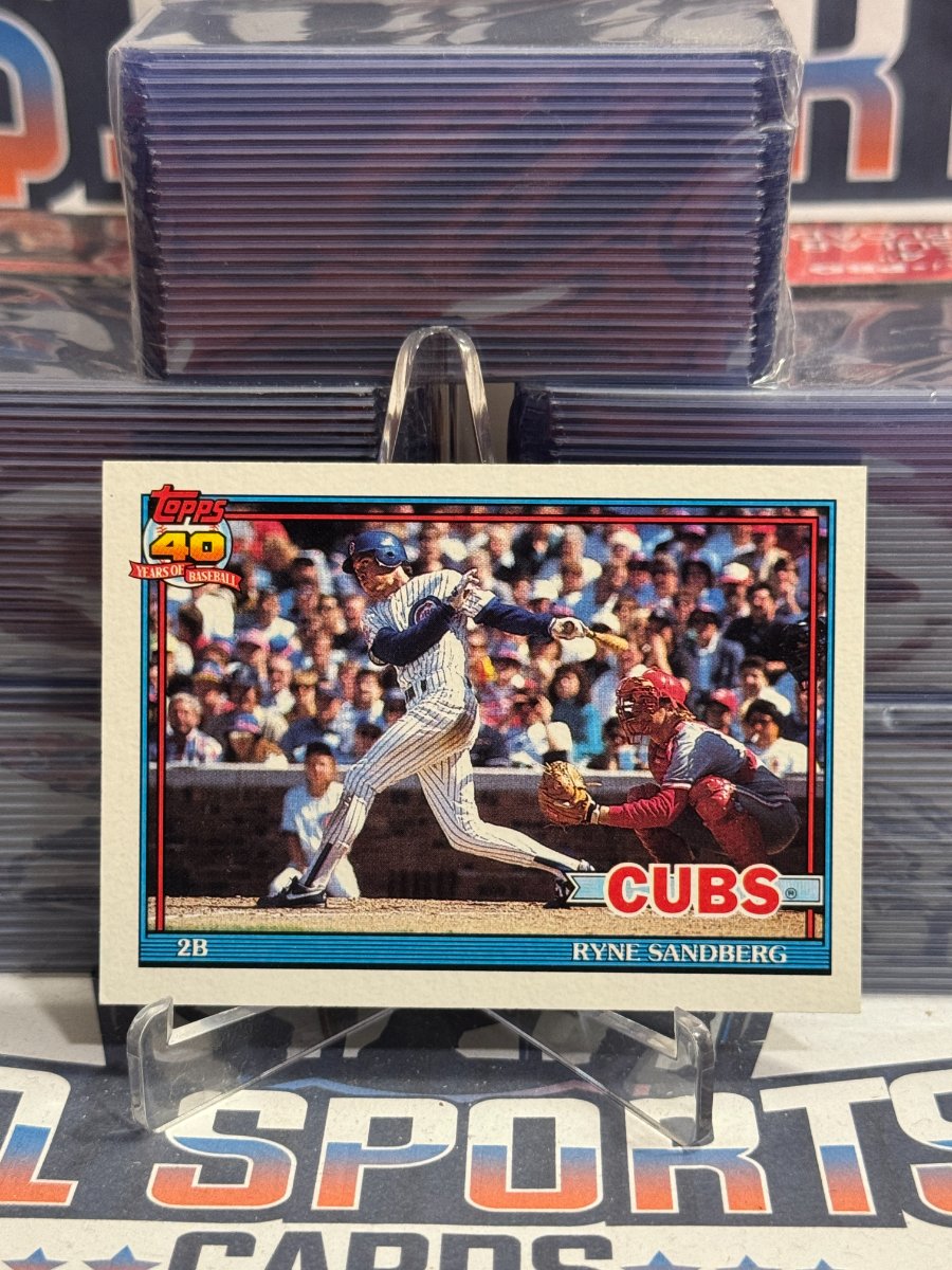 1991 Topps Ryne Sandberg #740