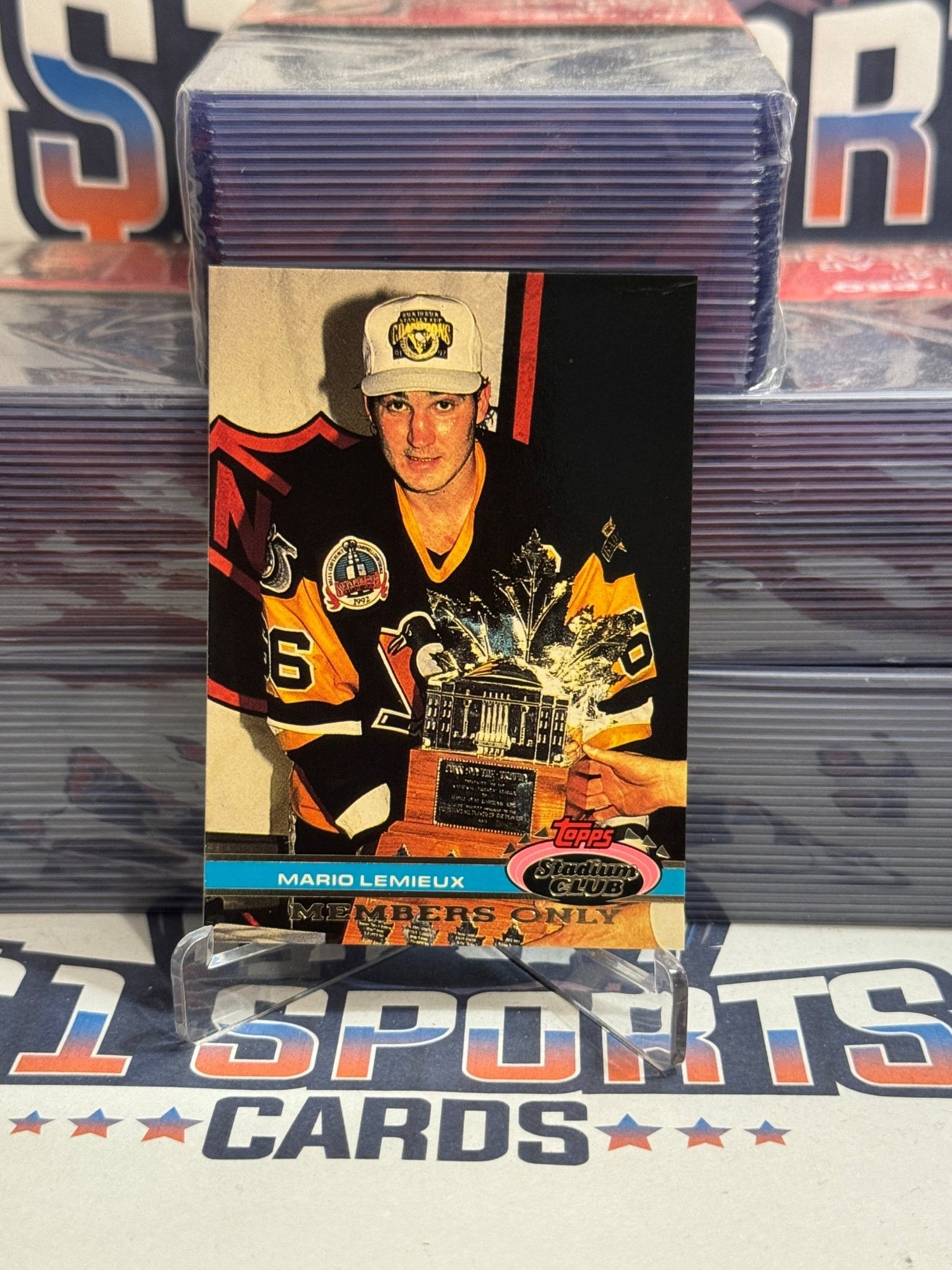 1991 Topps Stadium Club (Members Only) Mario Lemieux #NNO