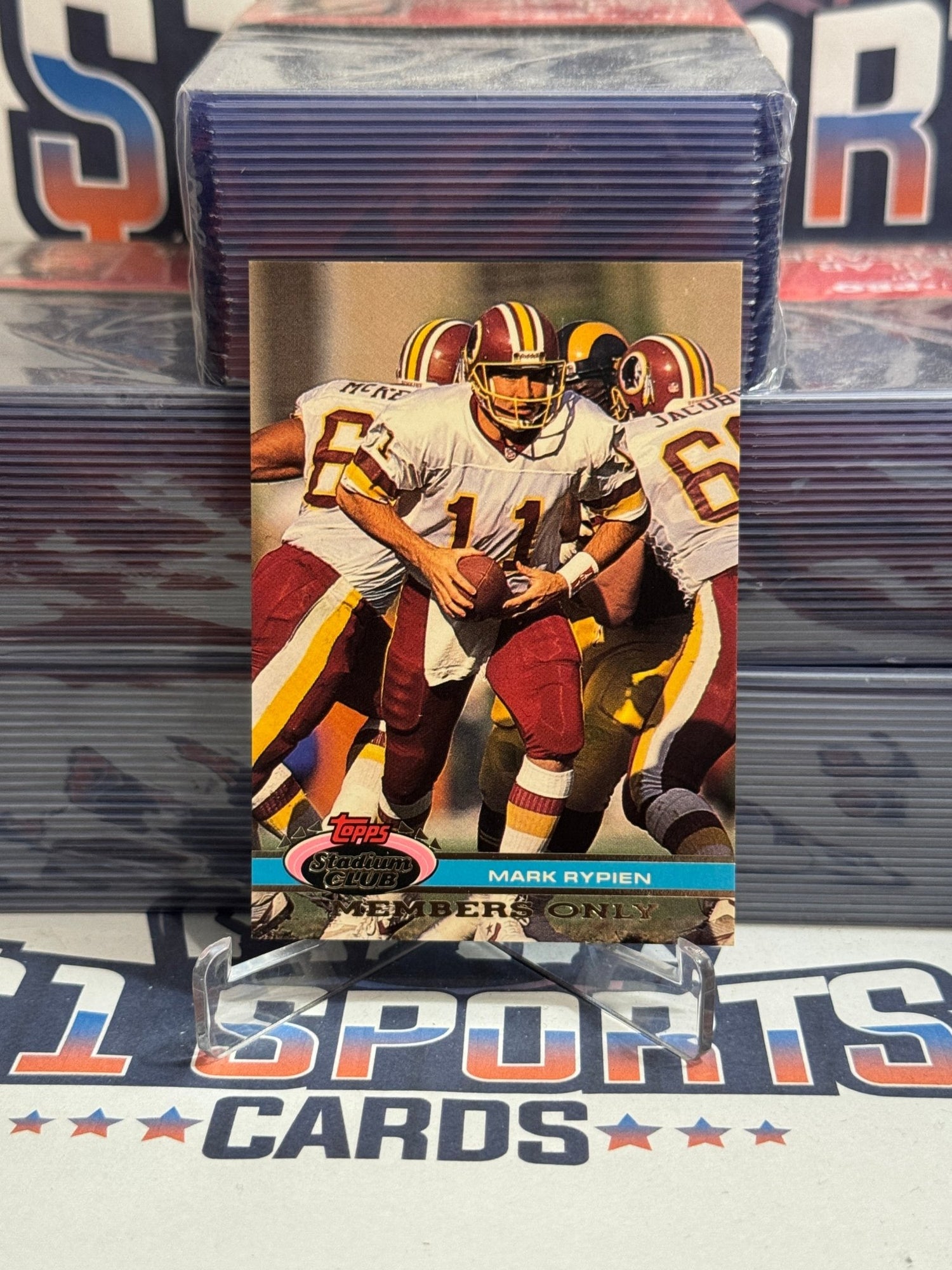 1991 Topps Stadium Club (Members Only) Mark Rypien #NNO