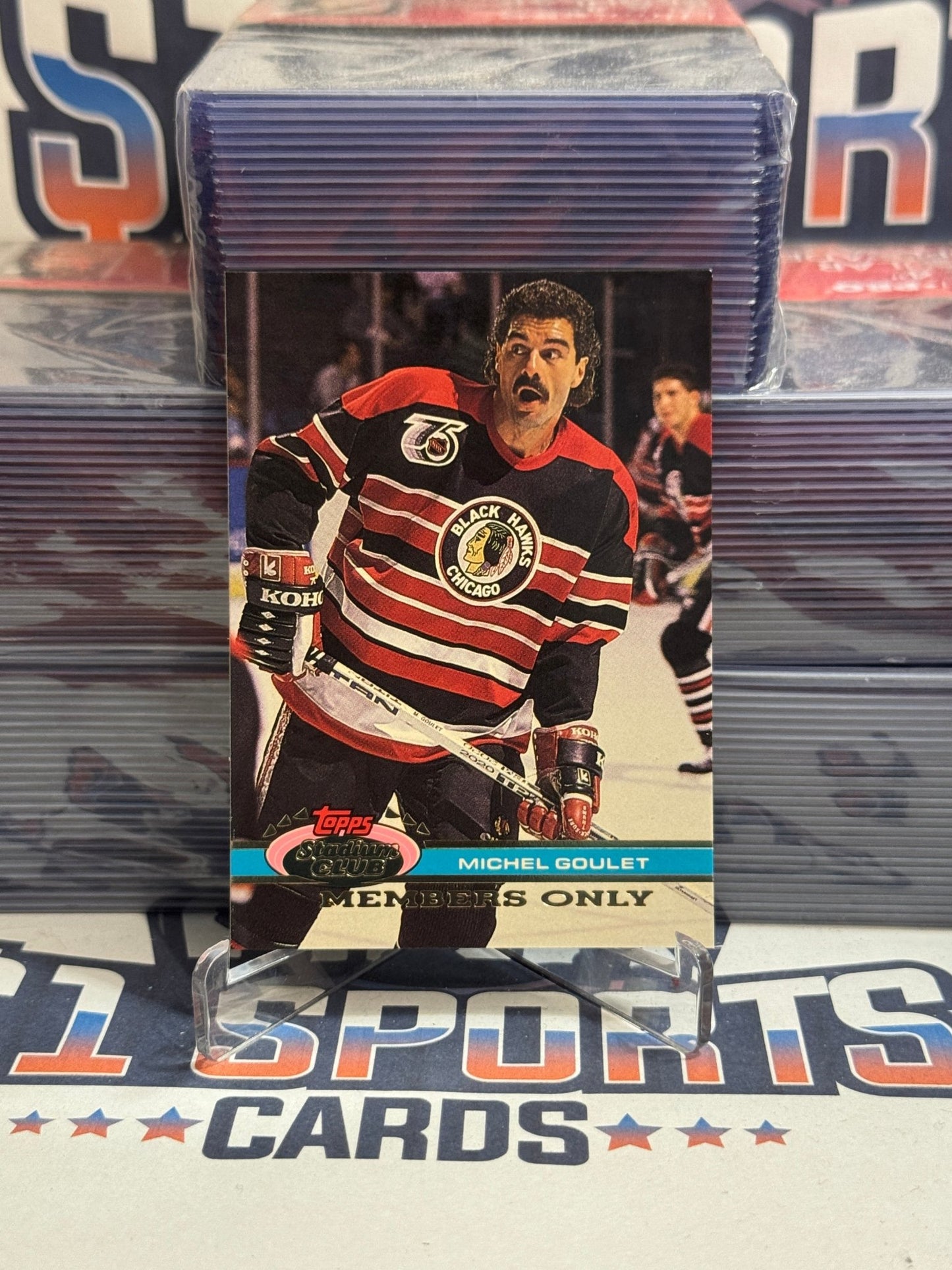 1991 Topps Stadium Club (Members Only) Michael Goulet #NNO