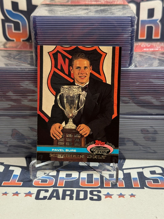 1991 Topps Stadium Club (Members Only) Pavel Bure #NNO