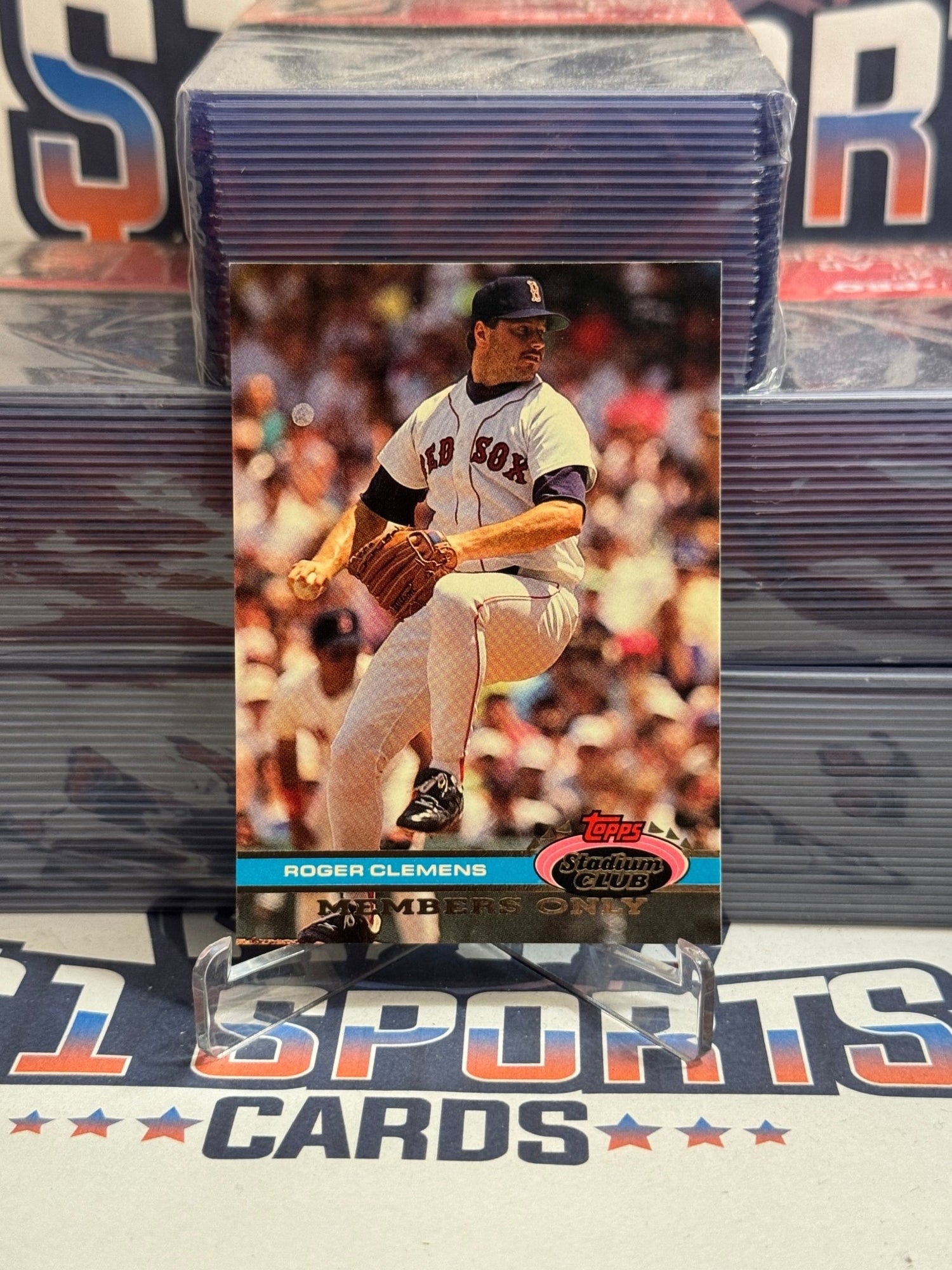 1991 Topps Stadium Club (Members Only) Roger Clemens #NNO