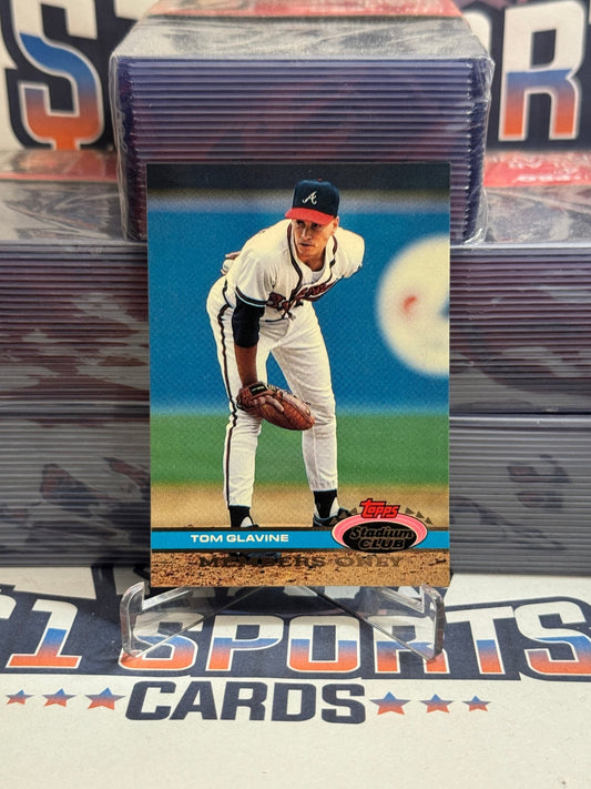 1991 Topps Stadium Club (Members Only) Tom Glavine #NNO