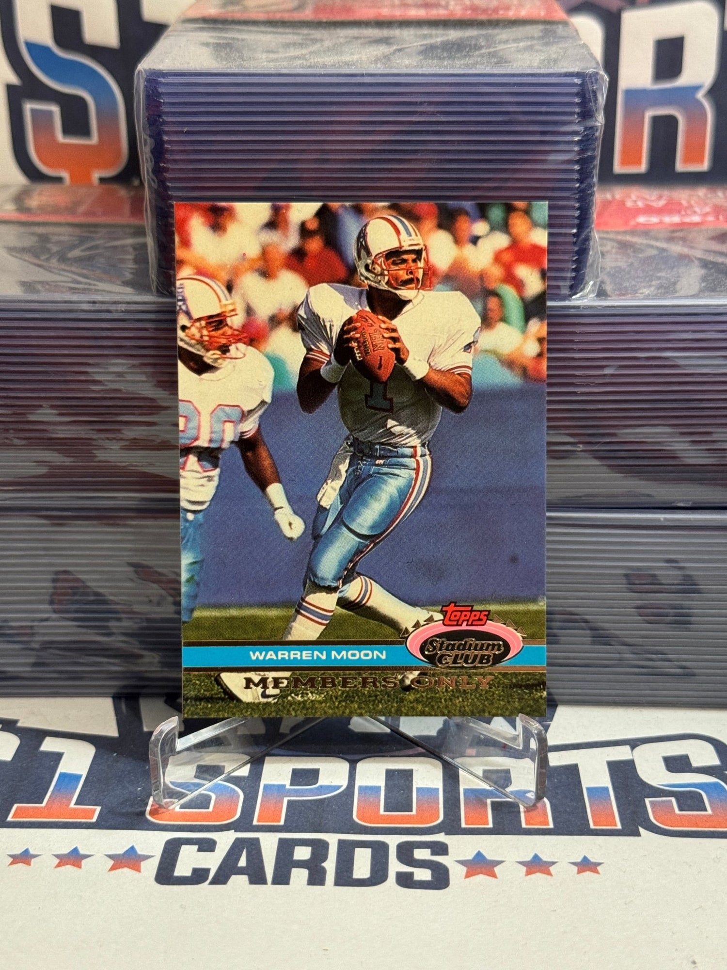 1991 Topps Stadium Club (Members Only) Warren Moon #NNO