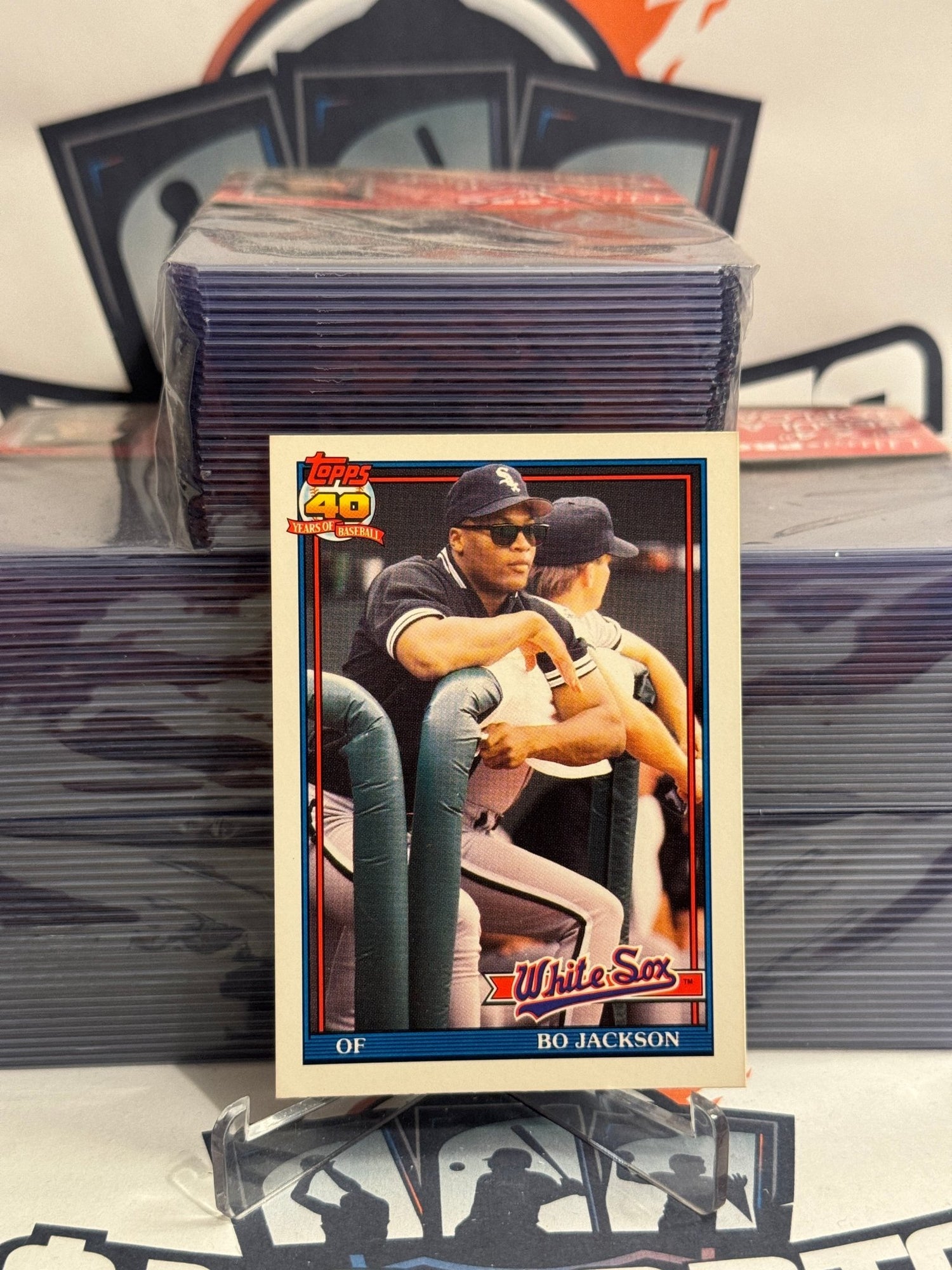 1991 Topps (Traded, White Sox Debut) Bo Jackson #58T