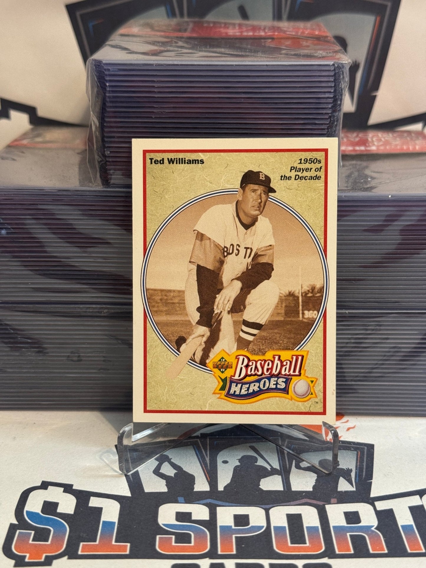 1991 Upper Deck (Baseball Heroes) Ted Williams #33