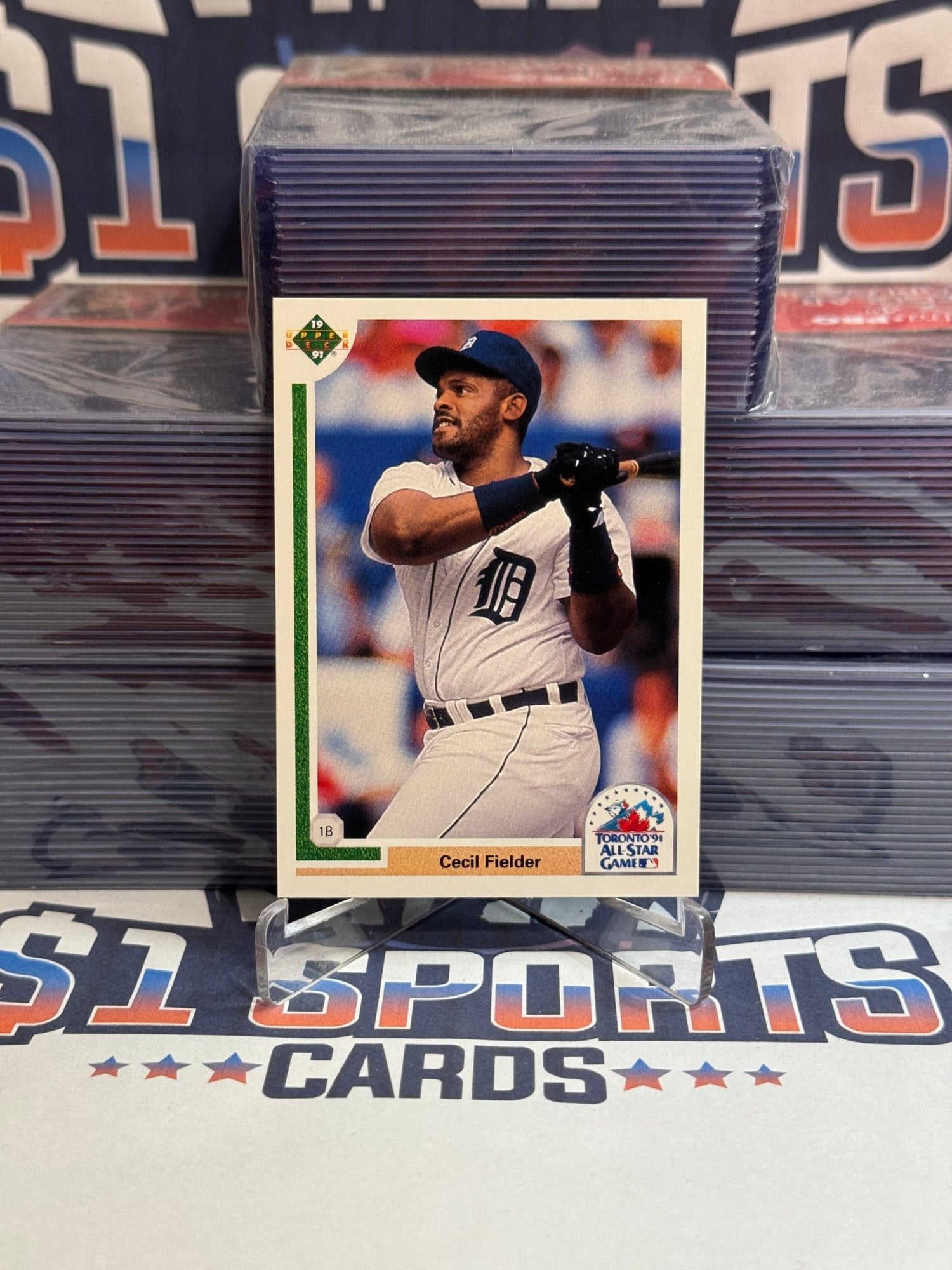 1991 Upper Deck Final Edition (All - Star) Cecil Fielder #82F