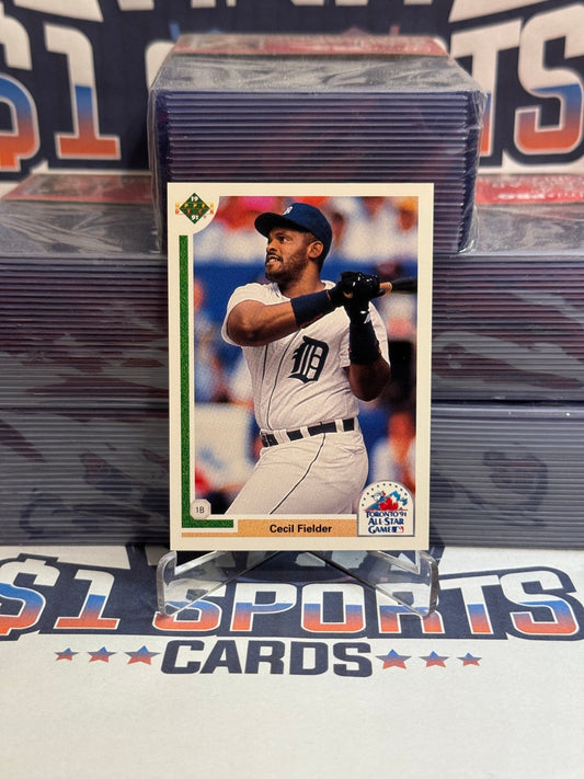 1991 Upper Deck Final Edition (All - Star) Cecil Fielder #82F