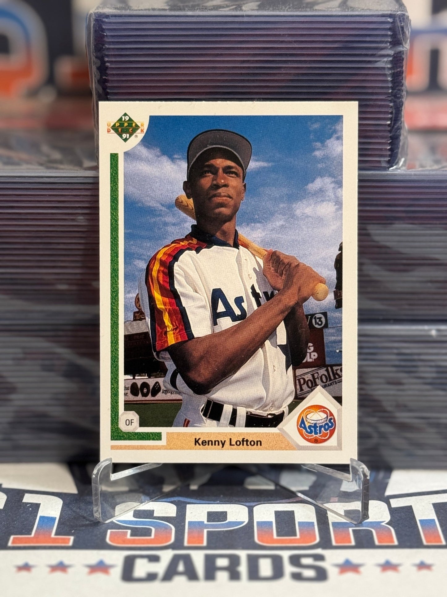 1991 Upper Deck (Final Edition) Kenny Lofton Rookie 24F