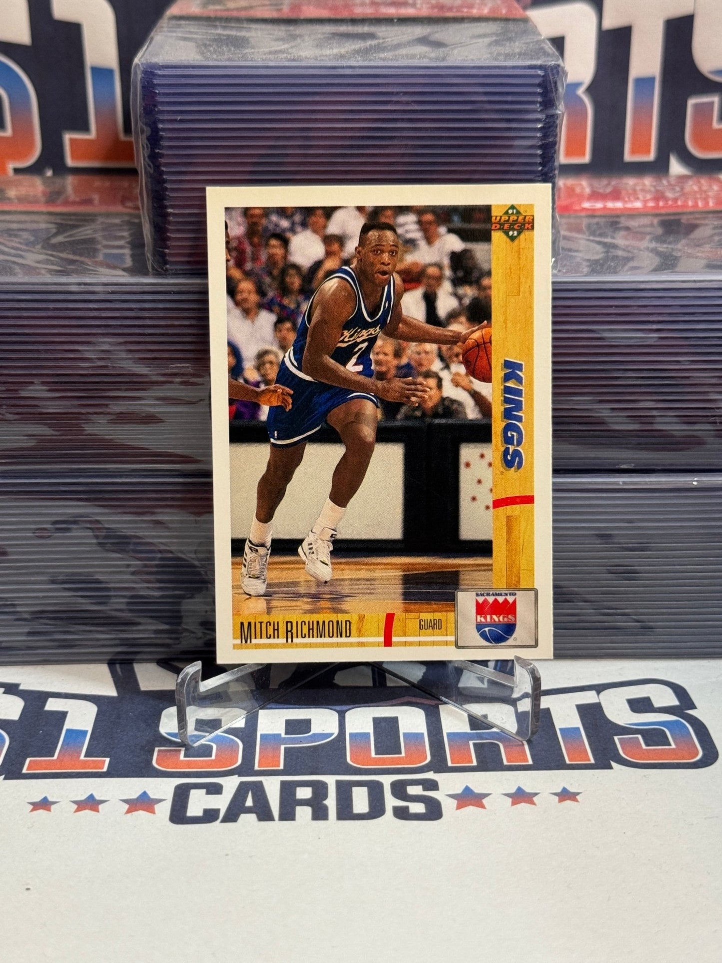 1991 Upper Deck Mitch Richmond #490