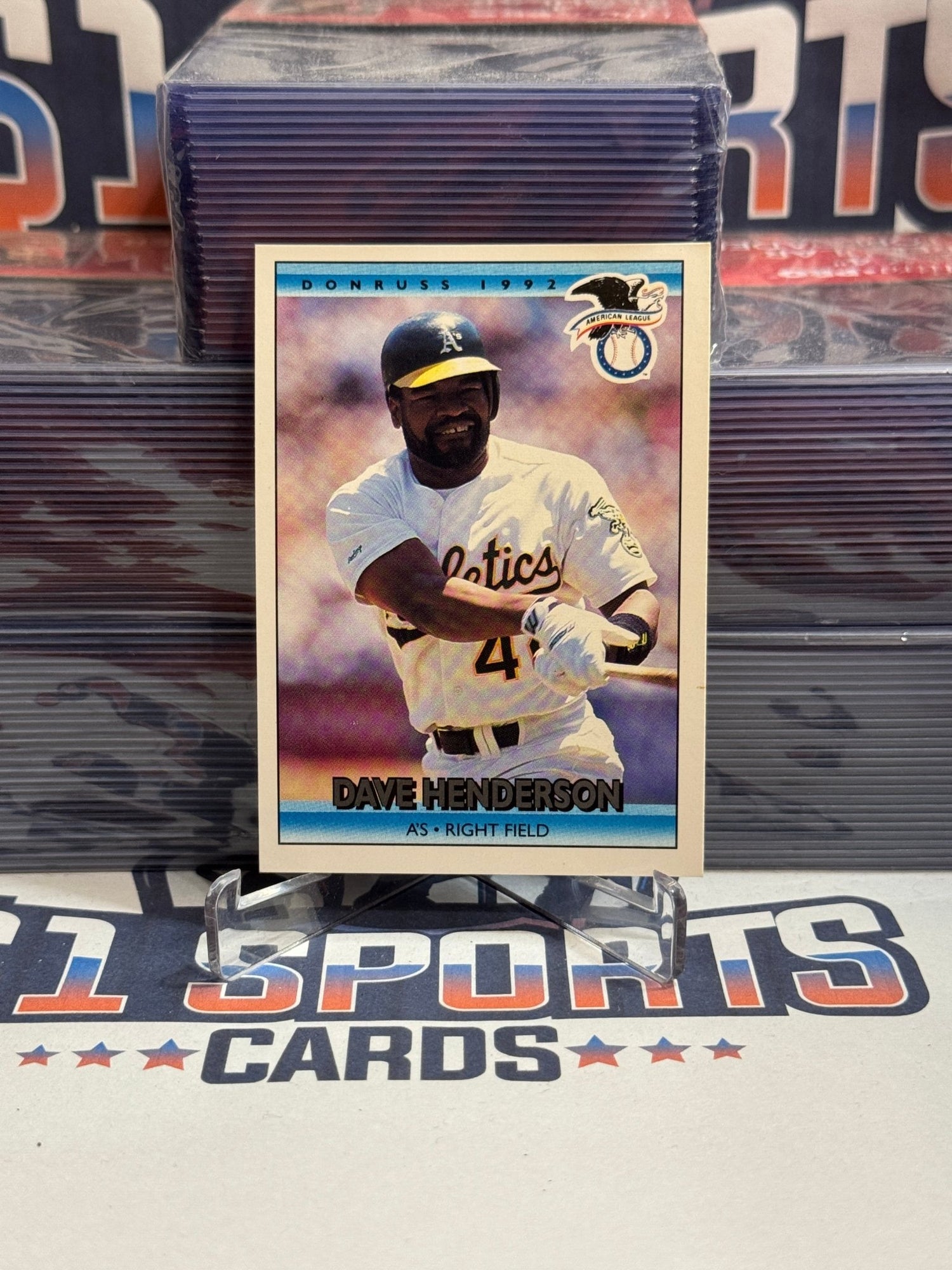 1992 Donruss (All - Star) Dave Henderson #21