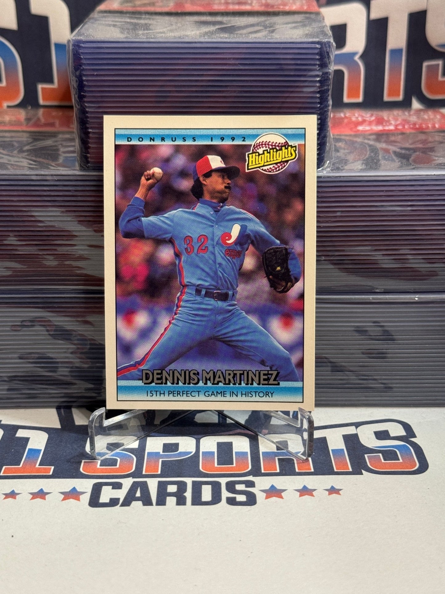 1992 Donruss (Highlights) Dennis Martinez #276