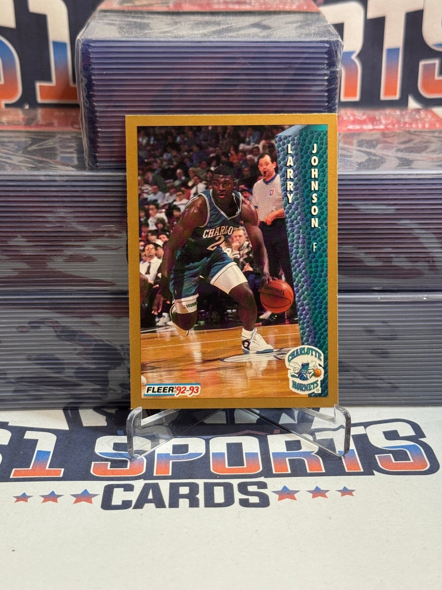 1992 Fleer Larry Johnson #6