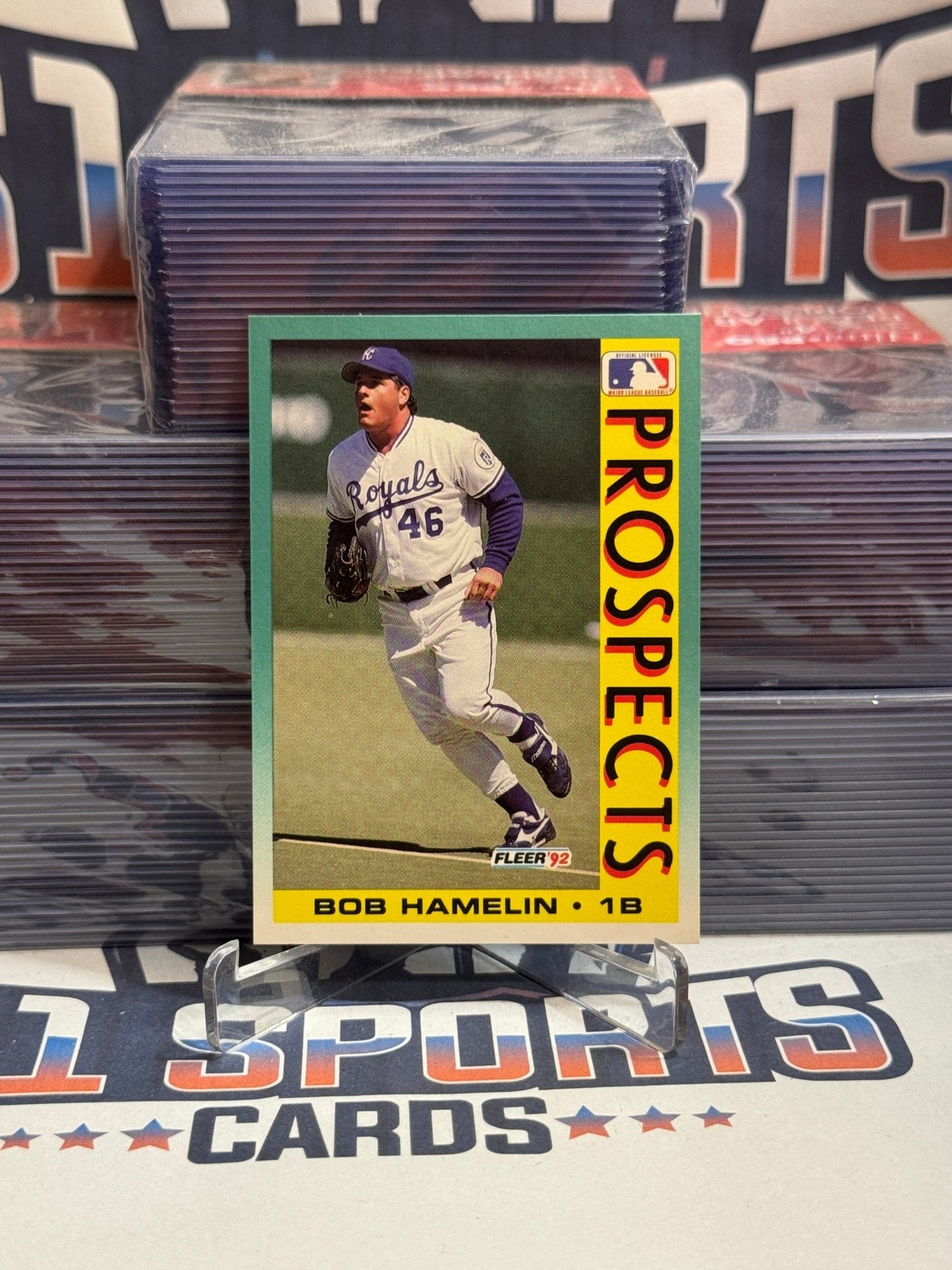 1992 Fleer (Prospects) Bob Hamelin Rookie #672