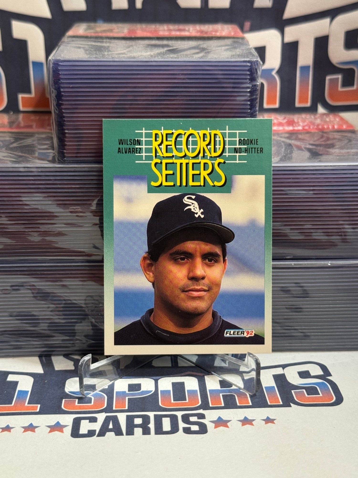 1992 Fleer (Record Setters) Wilson Alvarez #684