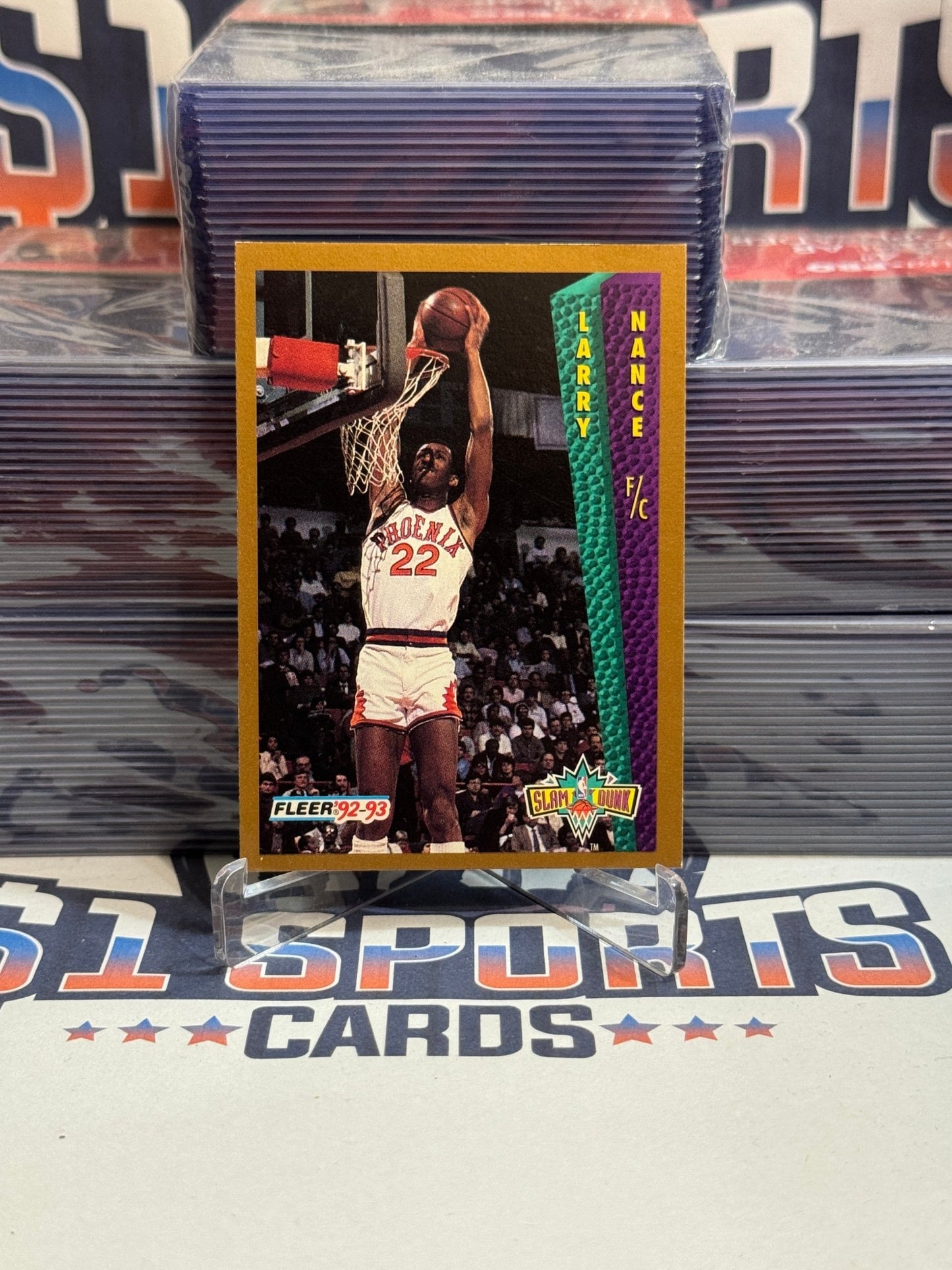 1992 Fleer (Slam Dunk) Larry Nance Sr. #276