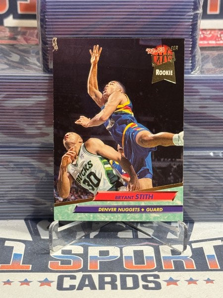 1992 Fleer Ultra Bryant Stith Rookie #255
