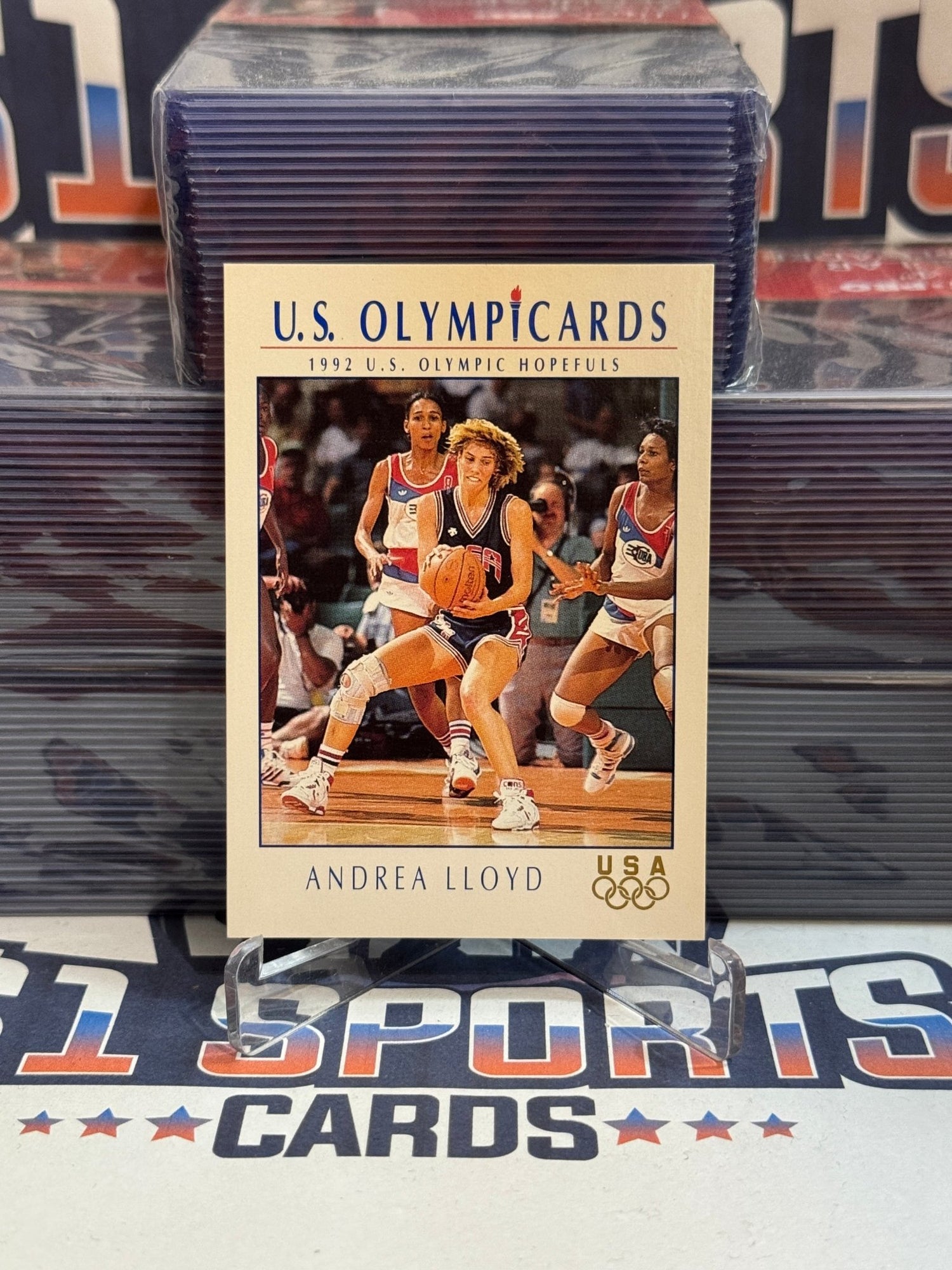 1992 Impel U.S. Olympics Andrea Loyd #21