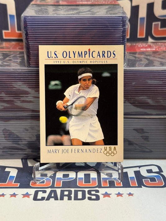 1992 Impel U.S. Olympics Mary Jo Fernandez #83