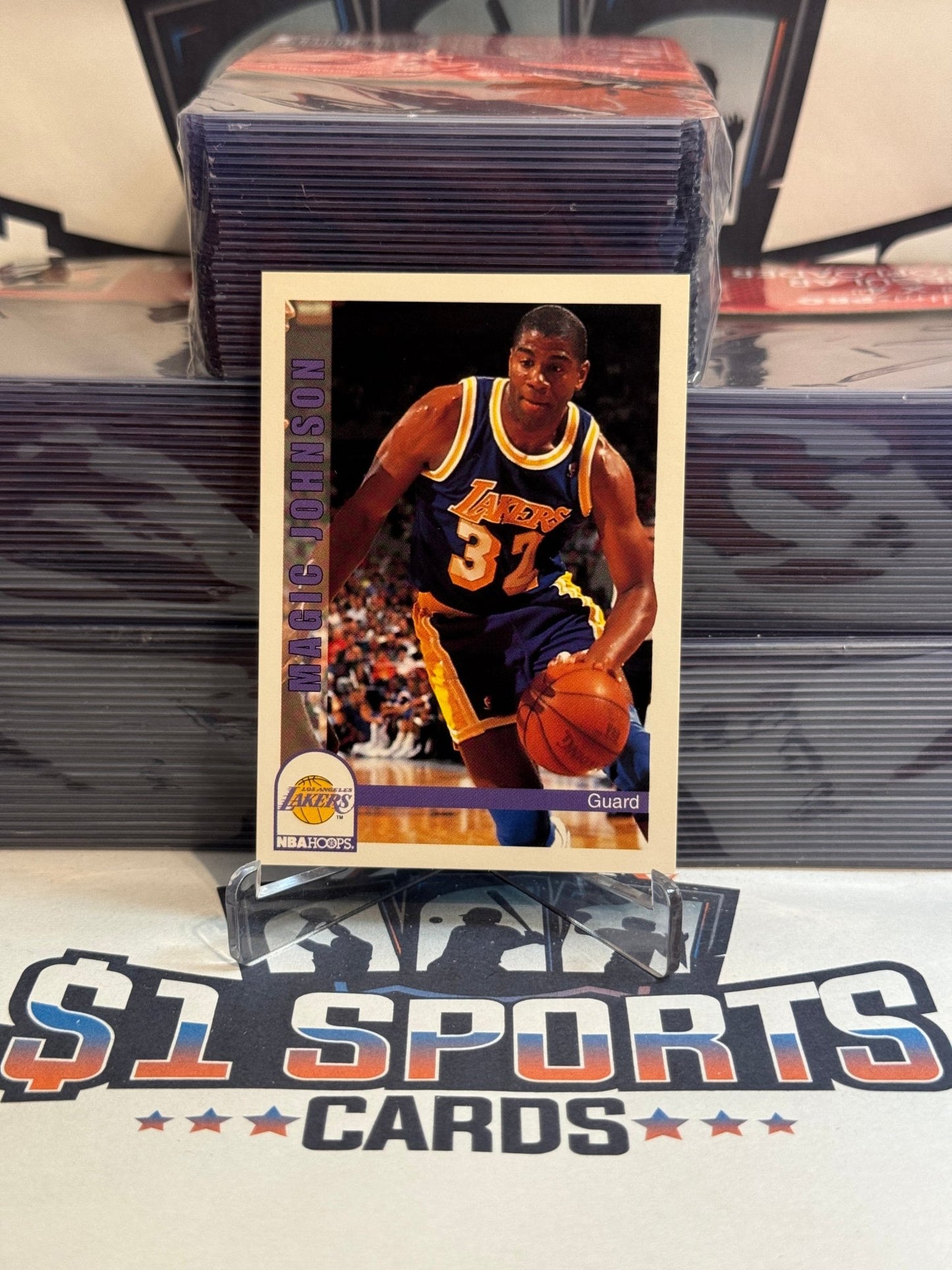 1992 NBA Hoops (Promo SP) Magic Johnson #NNO