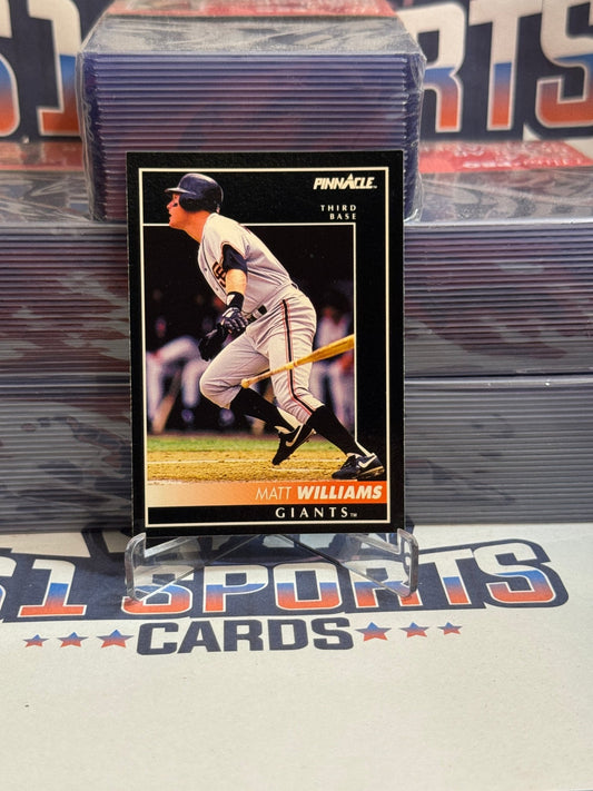 1992 Pinnacle Matt Williams #28